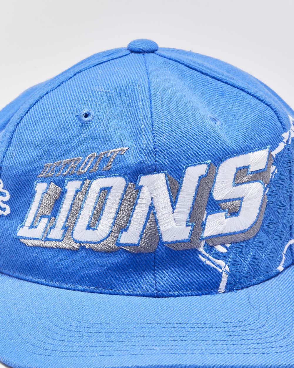 Vintage Y2K 00s Detroit Lions NFL Pro Line Sports Specialties Shadow Wool Blend Snapback - OS