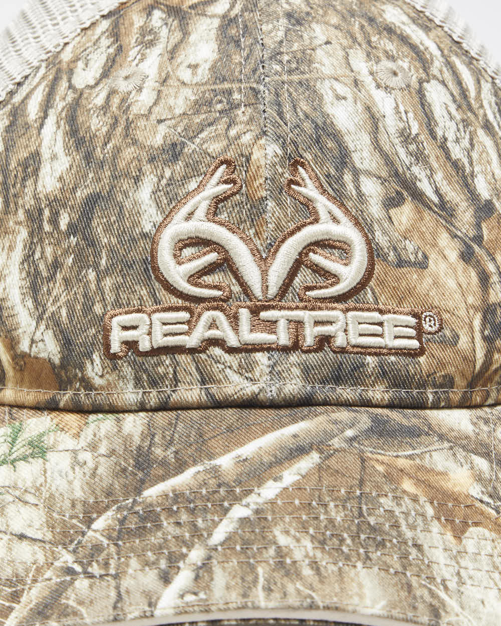 Vintage Y2K 00s Realtree Camo Embroidered Trucker Hat - OS