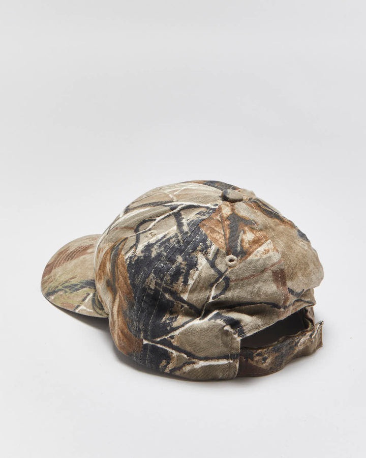 Vintage Y2K 00s Realtree Camo Team Velcro Baseball Cap - OS