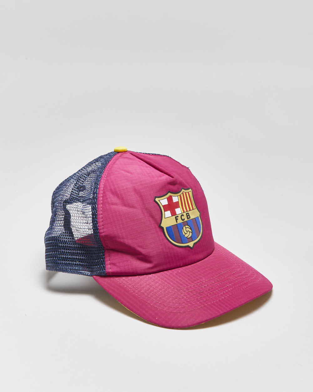 Vintage Barcelona FC X Fan Ink Authentic Football Collection Trucker Hat - OS