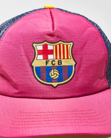 Vintage Barcelona FC X Fan Ink Authentic Football Collection Trucker Hat - OS