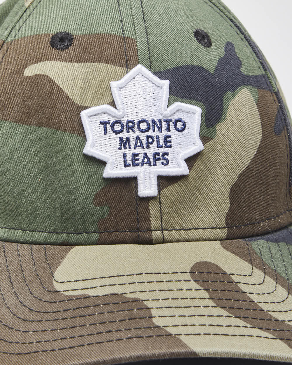 Vintage New Era 9Forty Toronto Maple Leafs NHL Woodland Camo Snapback - OS