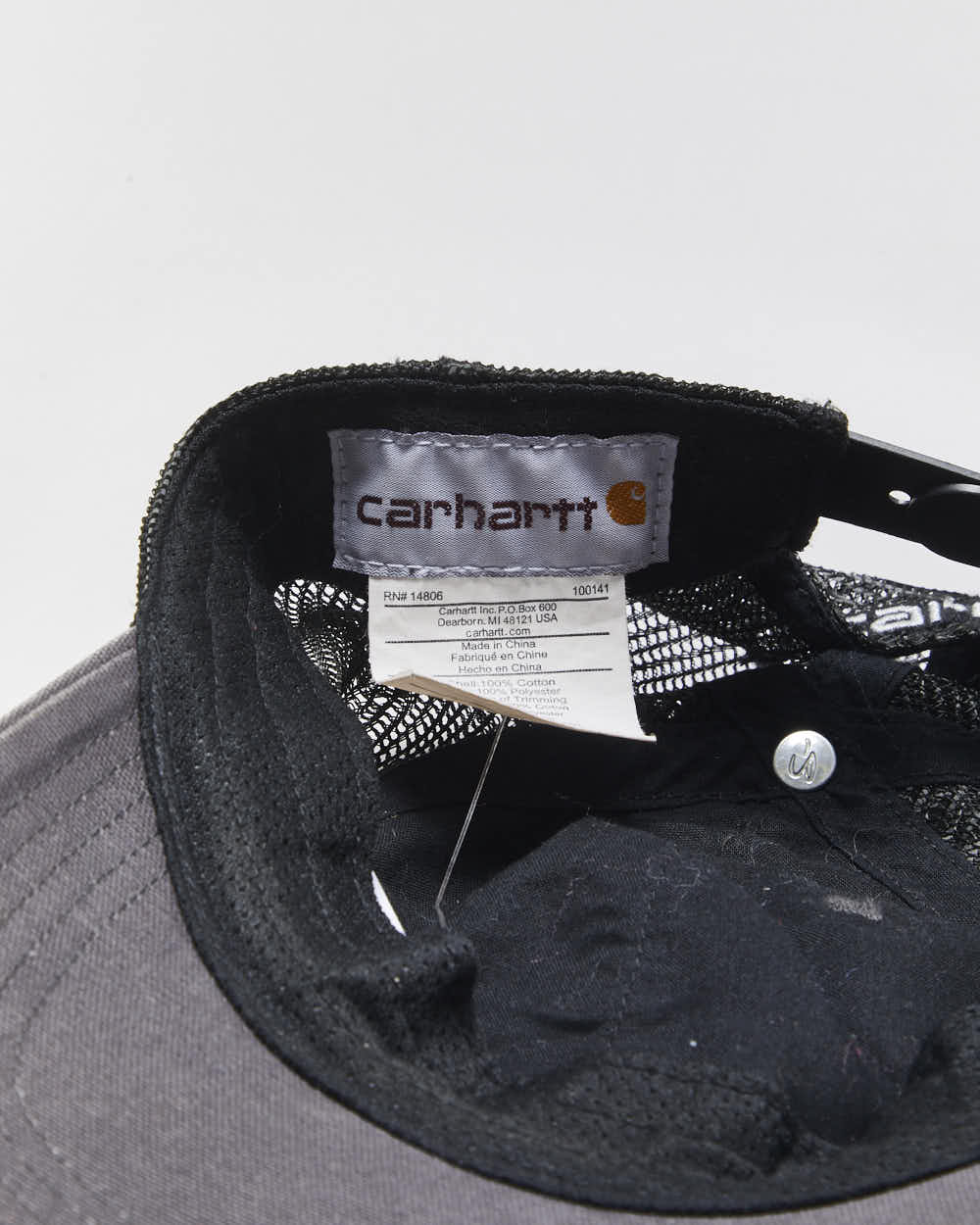 Vintage Carhartt Buffalo Canvas Trucker Hat - OS