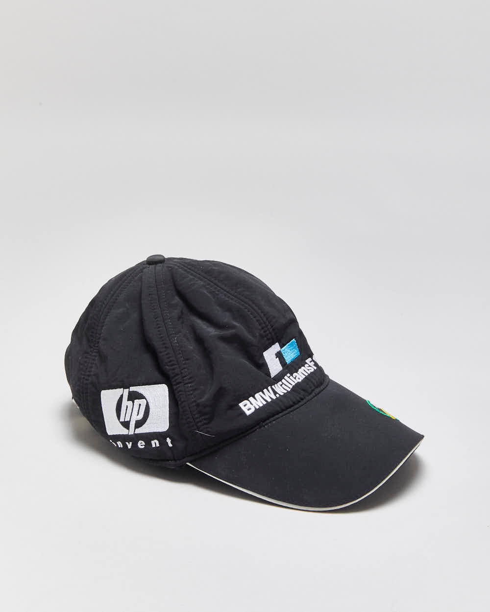 Vintage BMW Williams F1 Team Fleece Lined Ear Flap Baseball Cap - OS