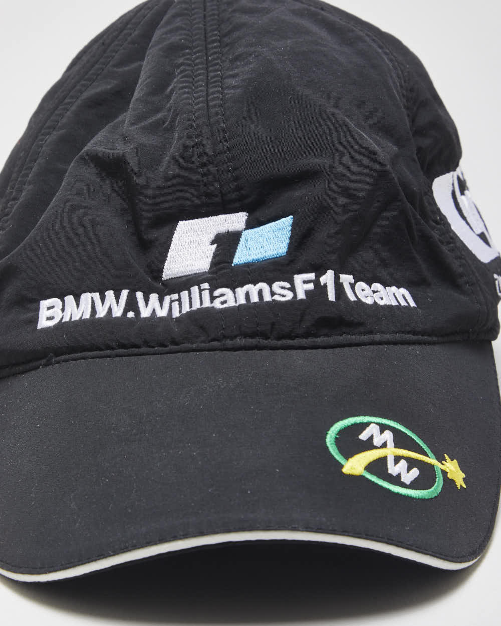 Vintage BMW Williams F1 Team Fleece Lined Ear Flap Baseball Cap - OS