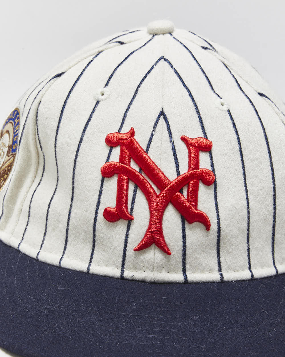 Vintage New Era 59Fifty NY Yankees World Series 1923 CoopersTown Collection Wool Blend Fitted Baseball Cap - 7 3/8