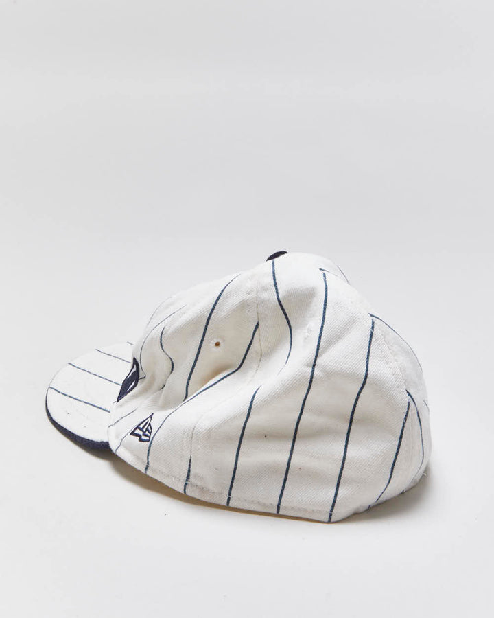 Vintage Y2K 00s New Era 59Fifty NY Yankees Made In USA Wool Blend MLB Fitted Baseball Cap - 7 5/8