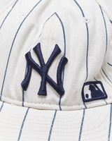 Vintage Y2K 00s New Era 59Fifty NY Yankees Made In USA Wool Blend MLB Fitted Baseball Cap - 7 5/8