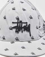 2014 Stussy x New Era 59Fifty Crown Monogram Wool Blend Fitted Baseball Cap - 7 1/2