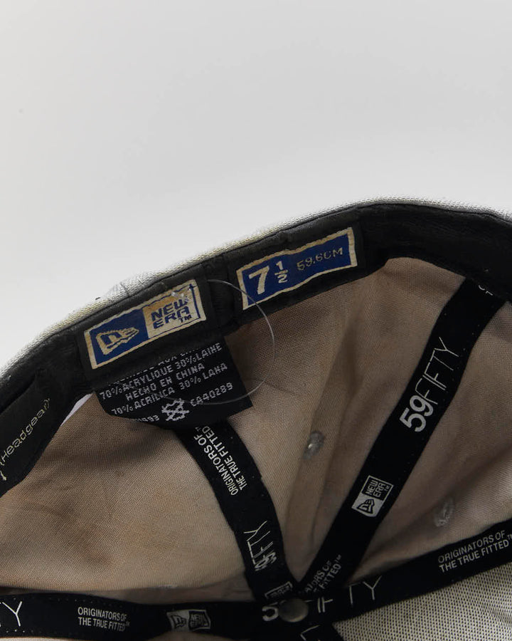 2014 Stussy x New Era 59Fifty Crown Monogram Wool Blend Fitted Baseball Cap - 7 1/2