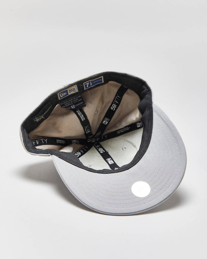 2014 Stussy x New Era 59Fifty Crown Monogram Wool Blend Fitted Baseball Cap - 7 1/2