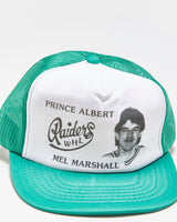 DS Vintage 1980s Western Hockey League Prince Albert Raiders Trucker Hat - OS