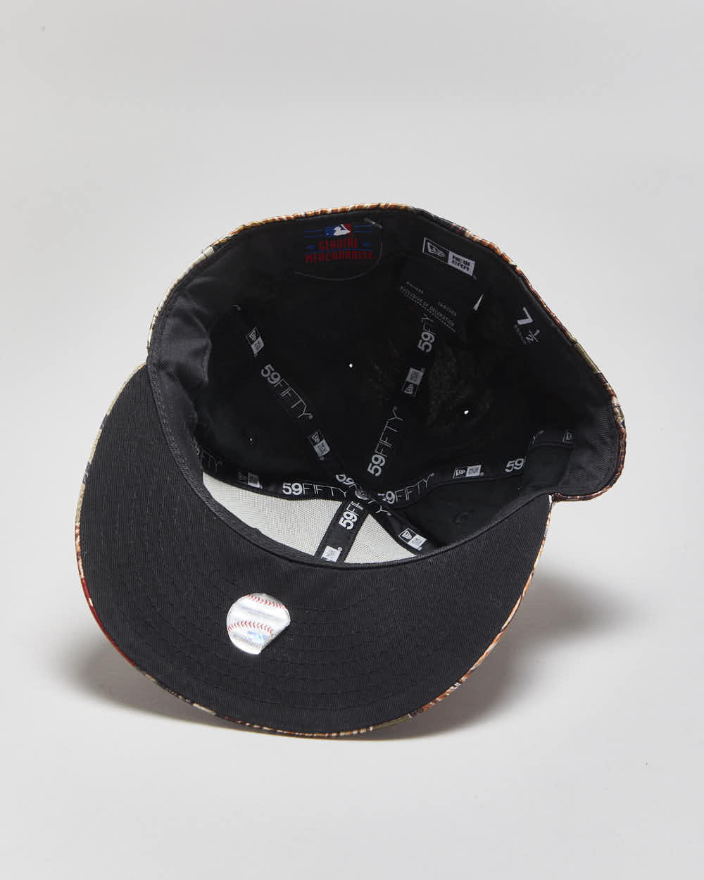 New Era 59Fifty x Jakuchu Ito NY Yankees Limited edition Japanese Satin Fitted Baseball Cap - 7 1/2