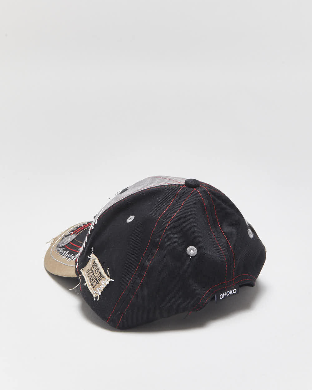 DSWT Vintage Choko Chevy Trucks Frayed Patch Velcro Baseball Cap - OS
