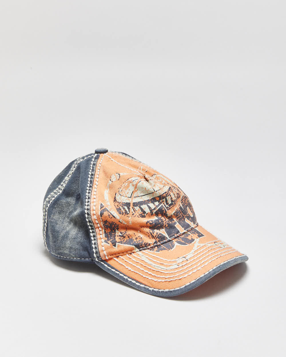 Vintage Y2K 00s American Needle Houston Astros Cooperstown Collection Denim Snapback - OS