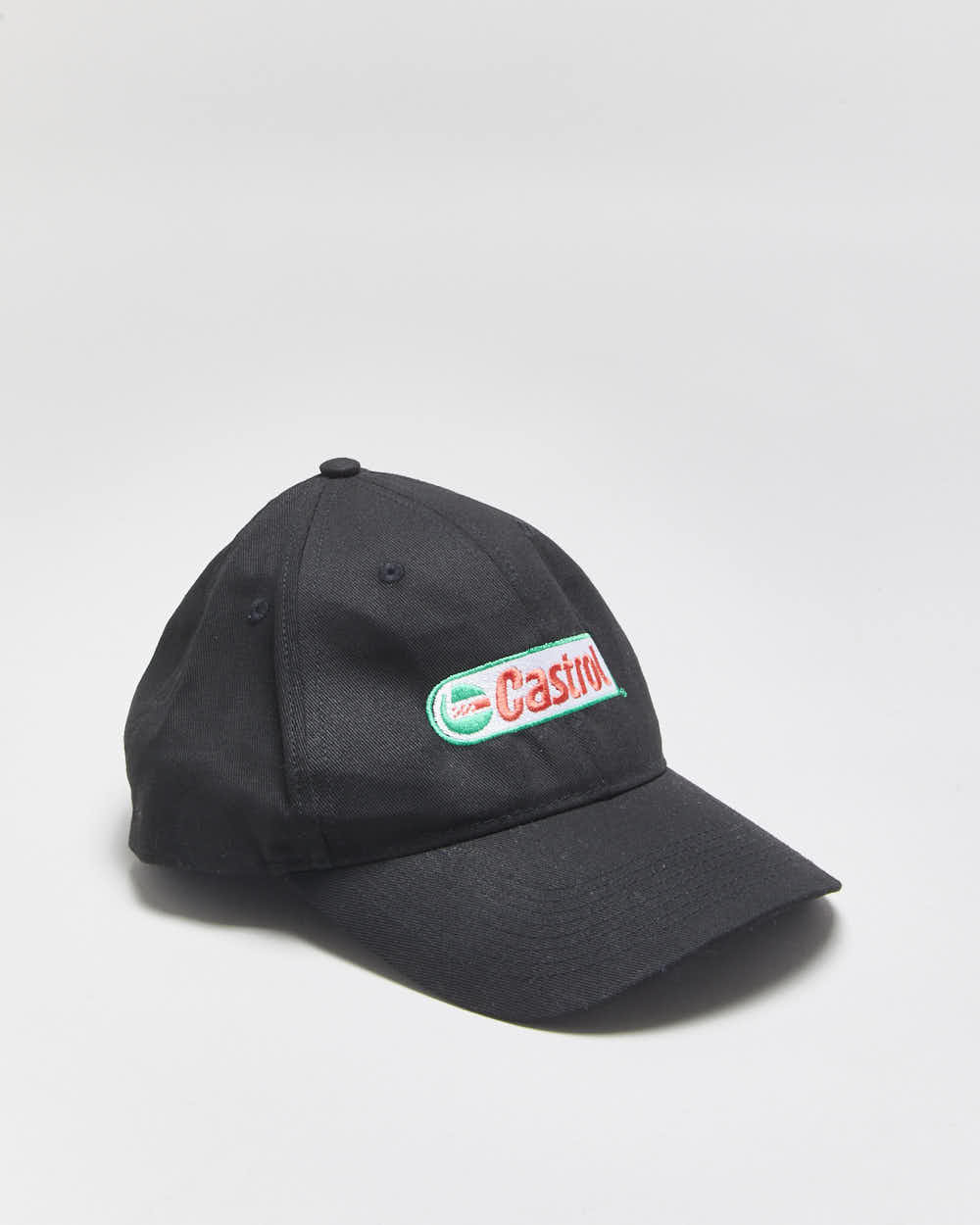 Vintage Y2K 00s Castrol Oil Embroidered Patch Snapback - OS
