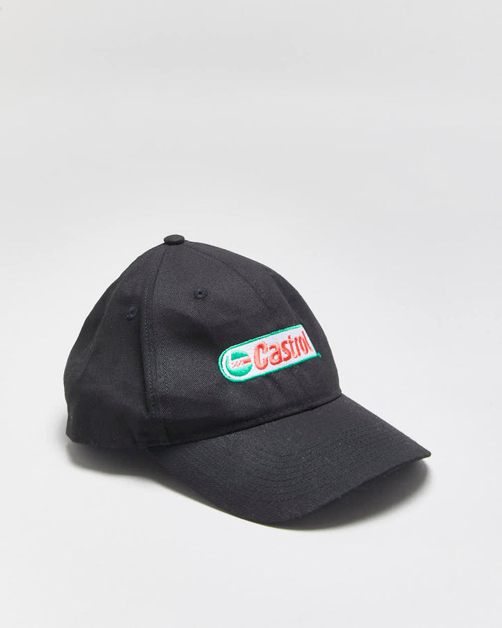 Vintage Y2K 00s Castrol Oil Embroidered Patch Snapback - OS