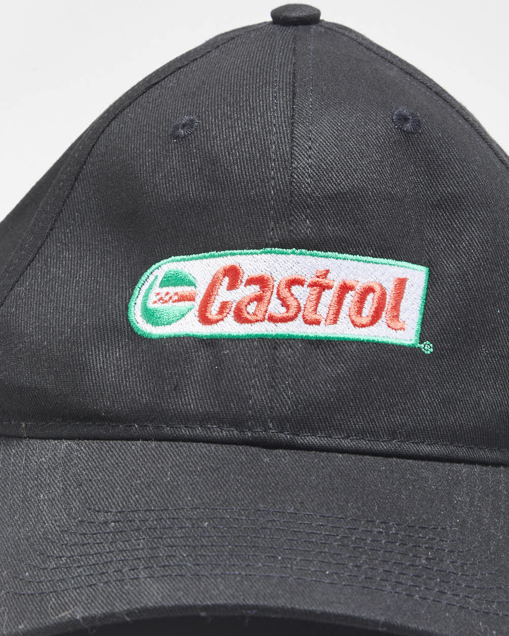 Vintage Y2K 00s Castrol Oil Embroidered Patch Snapback - OS