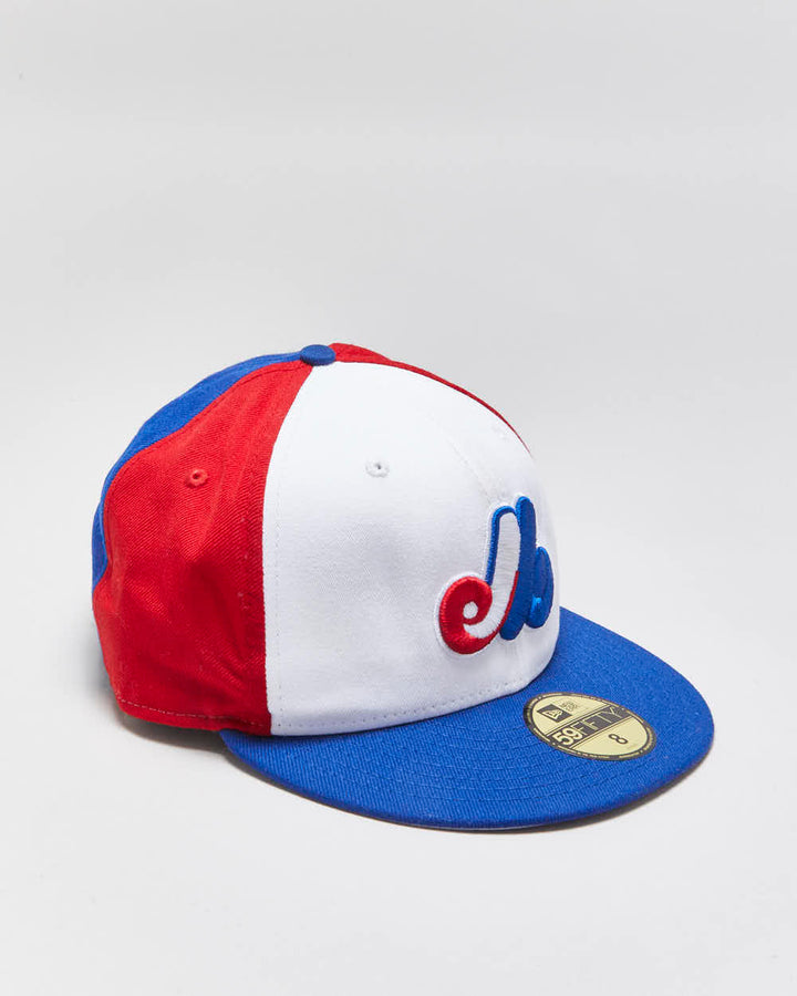 Vintage New Era 59Fifty Montreal Expos Cooperstown Collection MLB Fitted Baseball Cap - 8