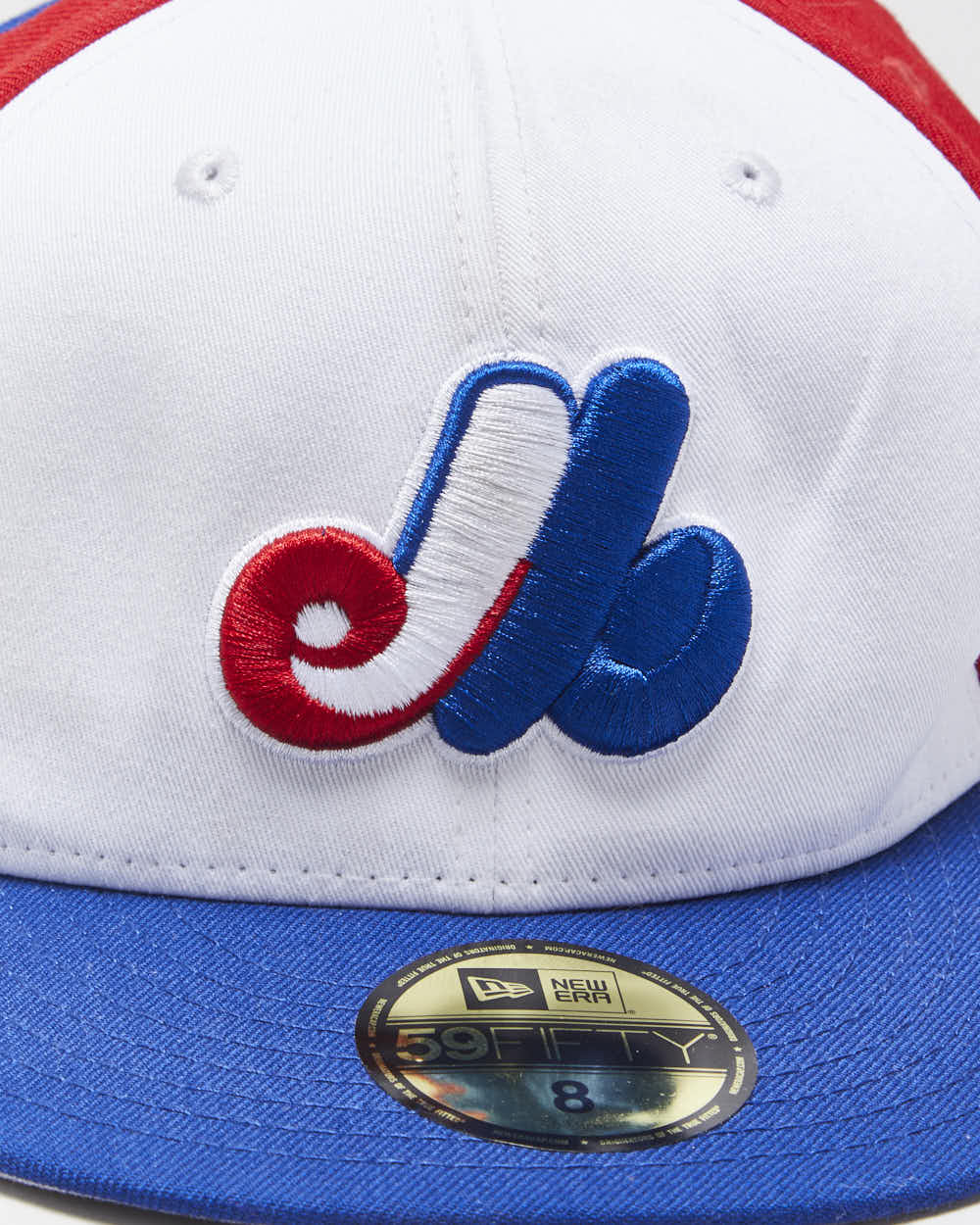 Vintage New Era 59Fifty Montreal Expos Cooperstown Collection MLB Fitted Baseball Cap - 8