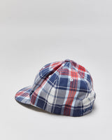 Vintage Y2K 00s Burton Snowboards Plaid FlexFit Baseball Cap - OS