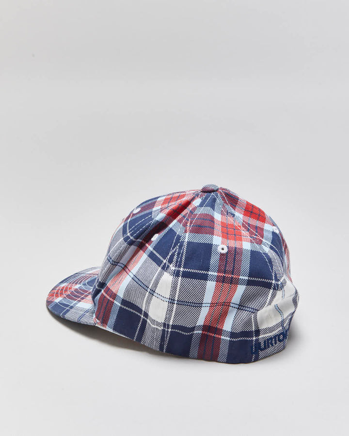 Vintage Y2K 00s Burton Snowboards Plaid FlexFit Baseball Cap - OS