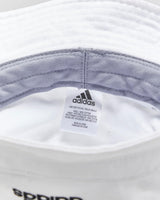 Vintage Adidas Embroidered Canvas Bucket Hat - OS