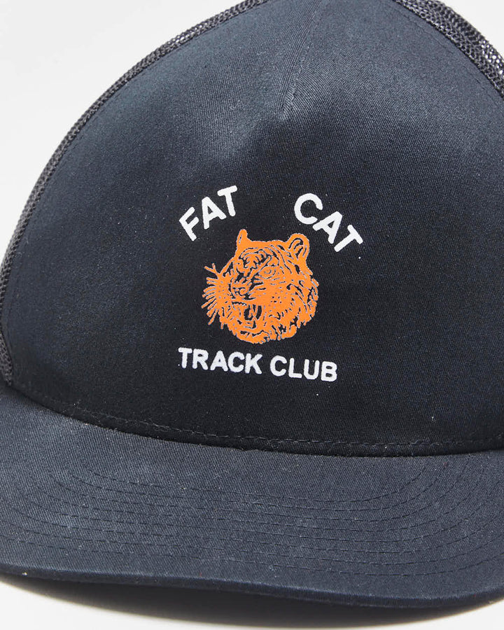 Vintage Fat Cat Track Club Yupoong Classics Trucker Hat - OS