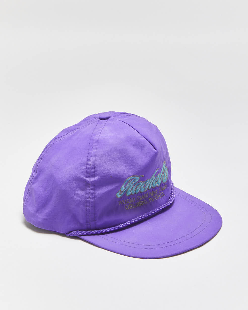 Vintage 1990s Rachel's Mens Club Flat Bill Trucker Hat - OS