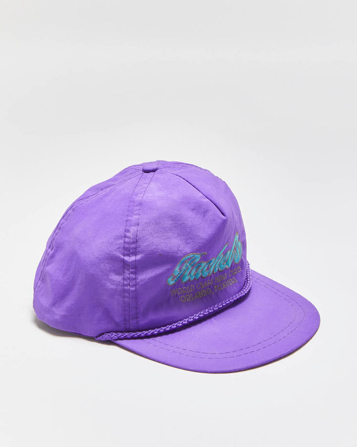 Vintage 1990s Rachel's Mens Club Flat Bill Trucker Hat - OS