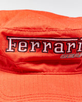 Vintage Y2K 00s Ferrari Gear V8 Embroidered Adjustable Army Cap - OS