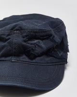 Vintage Y2K 00s Puma Frayed Logo Canvas Adjustable Army Cap - OS
