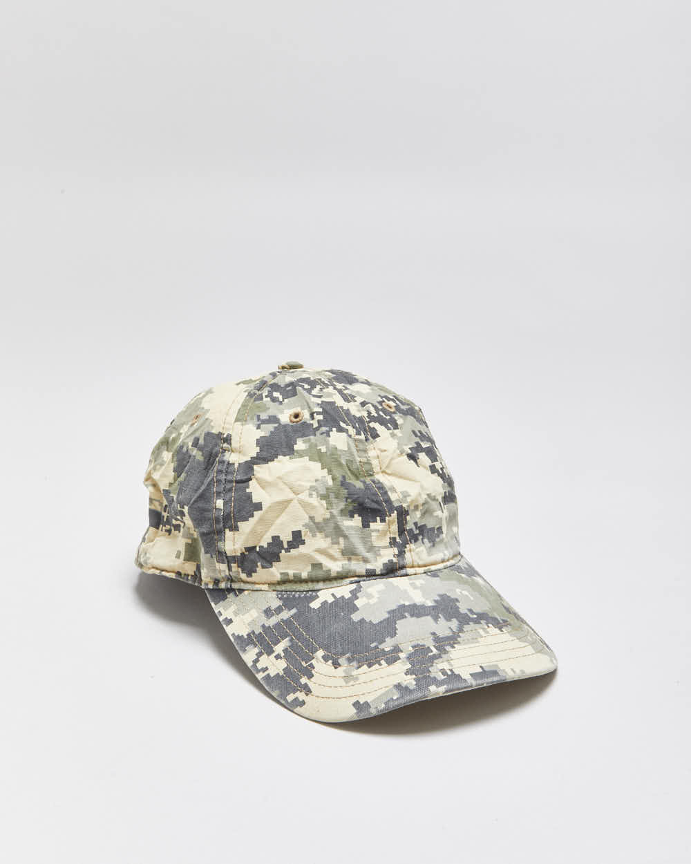 Vintage Carhartt Odessa Digi Camo Canvas Veclro Baseball Cap - OS