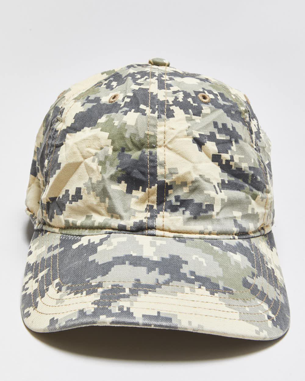 Vintage Carhartt Odessa Digi Camo Canvas Veclro Baseball Cap - OS