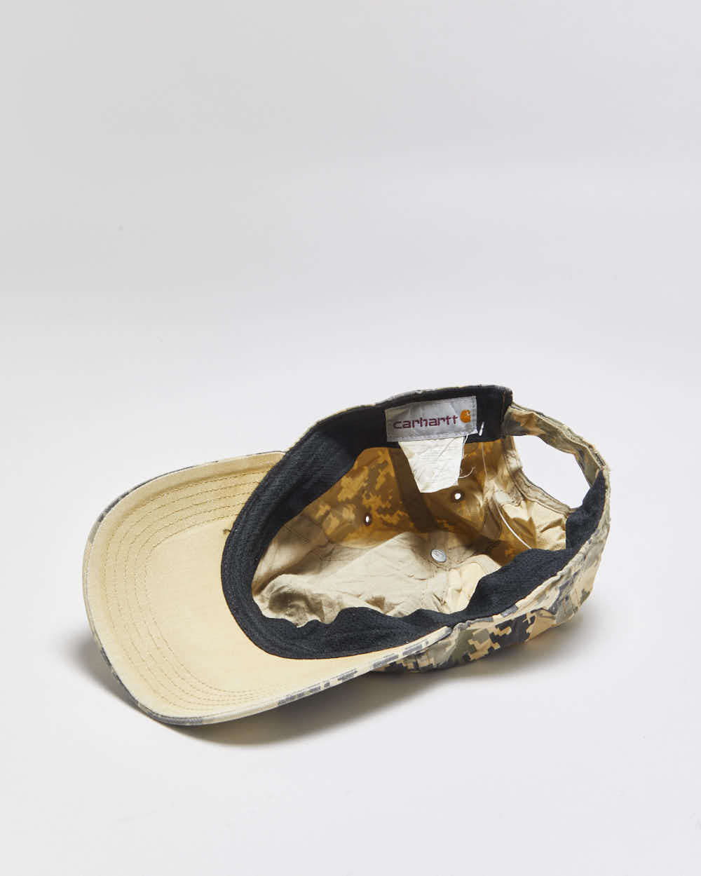 Vintage Carhartt Odessa Digi Camo Canvas Veclro Baseball Cap - OS