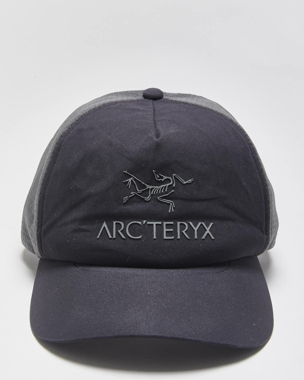 Vintage Arc'teryx Bird Word Curved Soft Shell Trucker Hat - OS