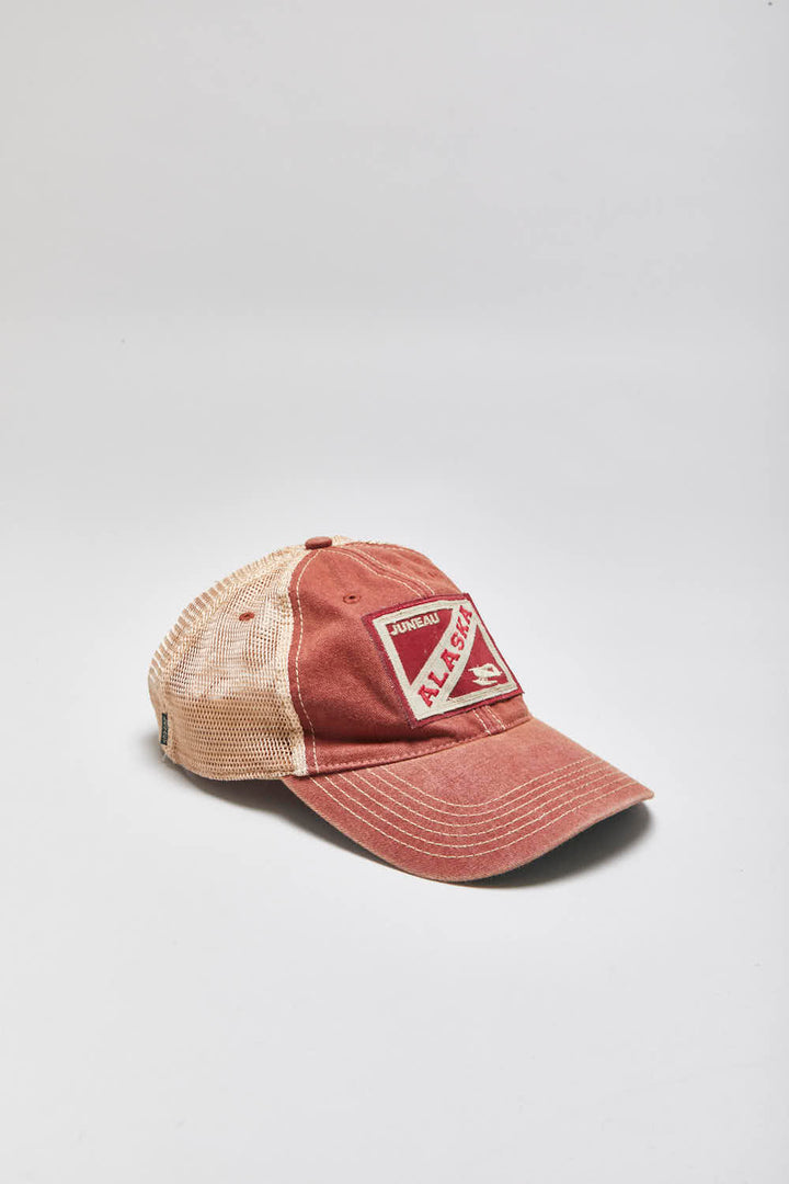 Vintage Y2K 00s Legacy Alaska Denim Trucker Hat - OS