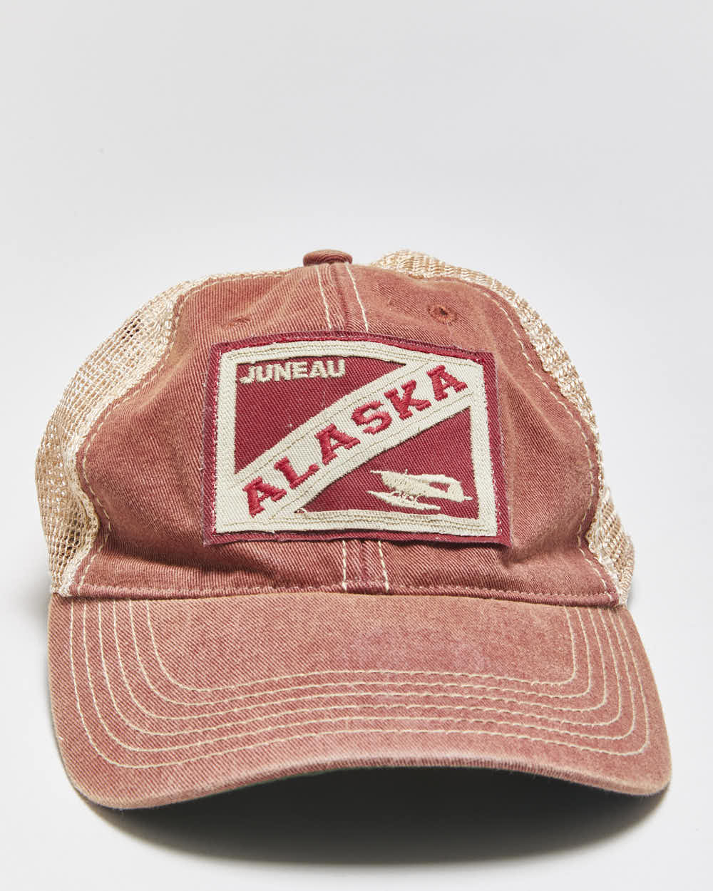 Vintage Y2K 00s Legacy Alaska Denim Trucker Hat - OS
