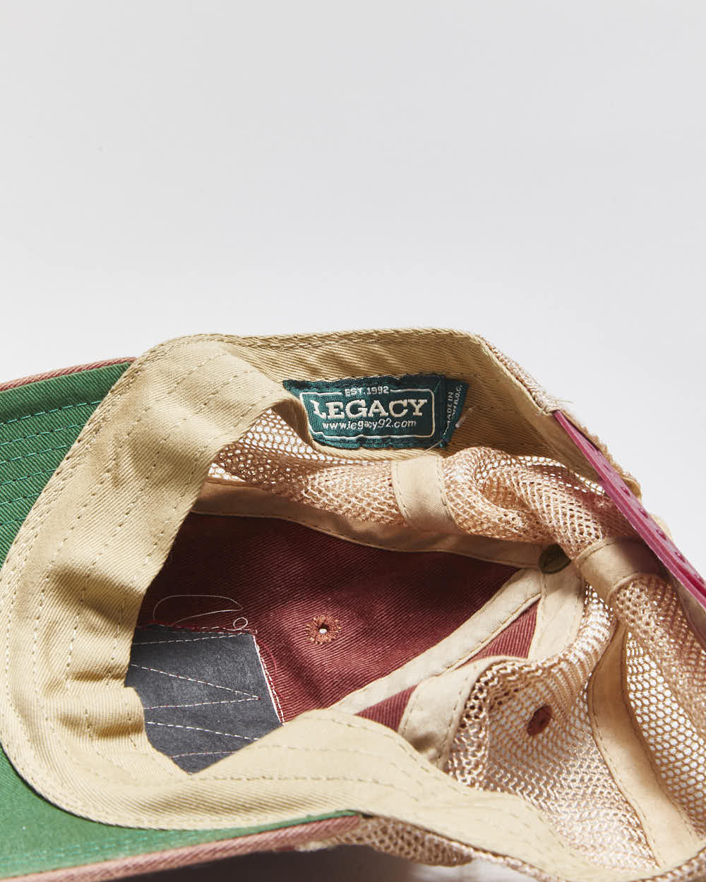 Vintage Y2K 00s Legacy Alaska Denim Trucker Hat - OS