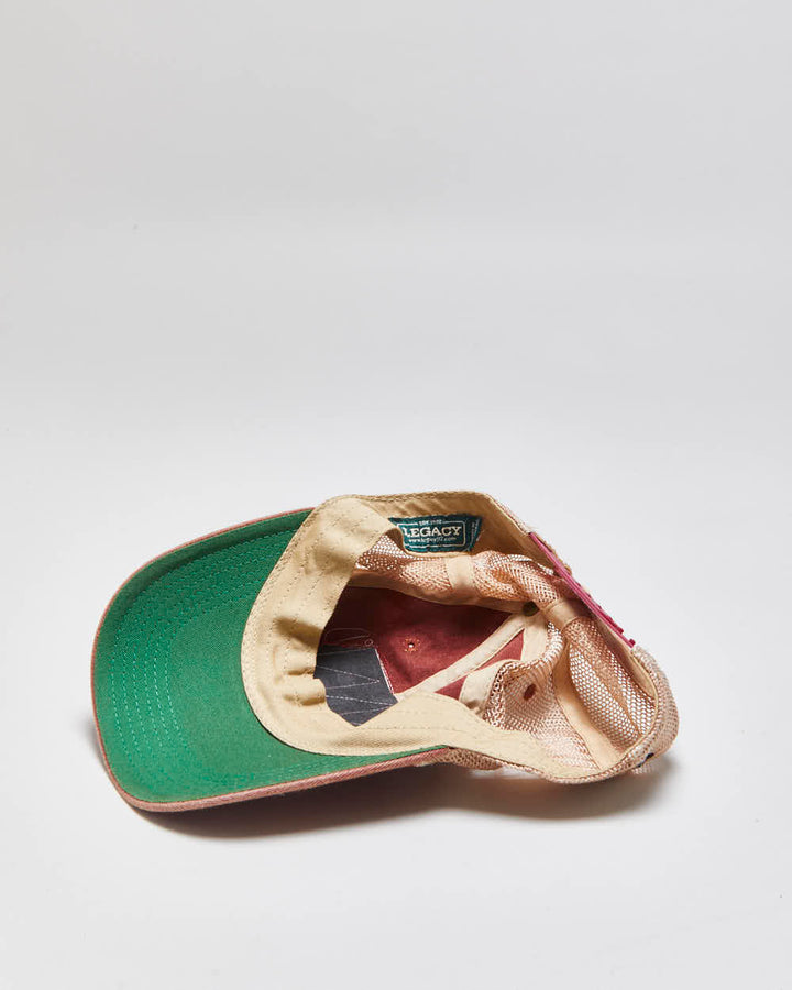 Vintage Y2K 00s Legacy Alaska Denim Trucker Hat - OS