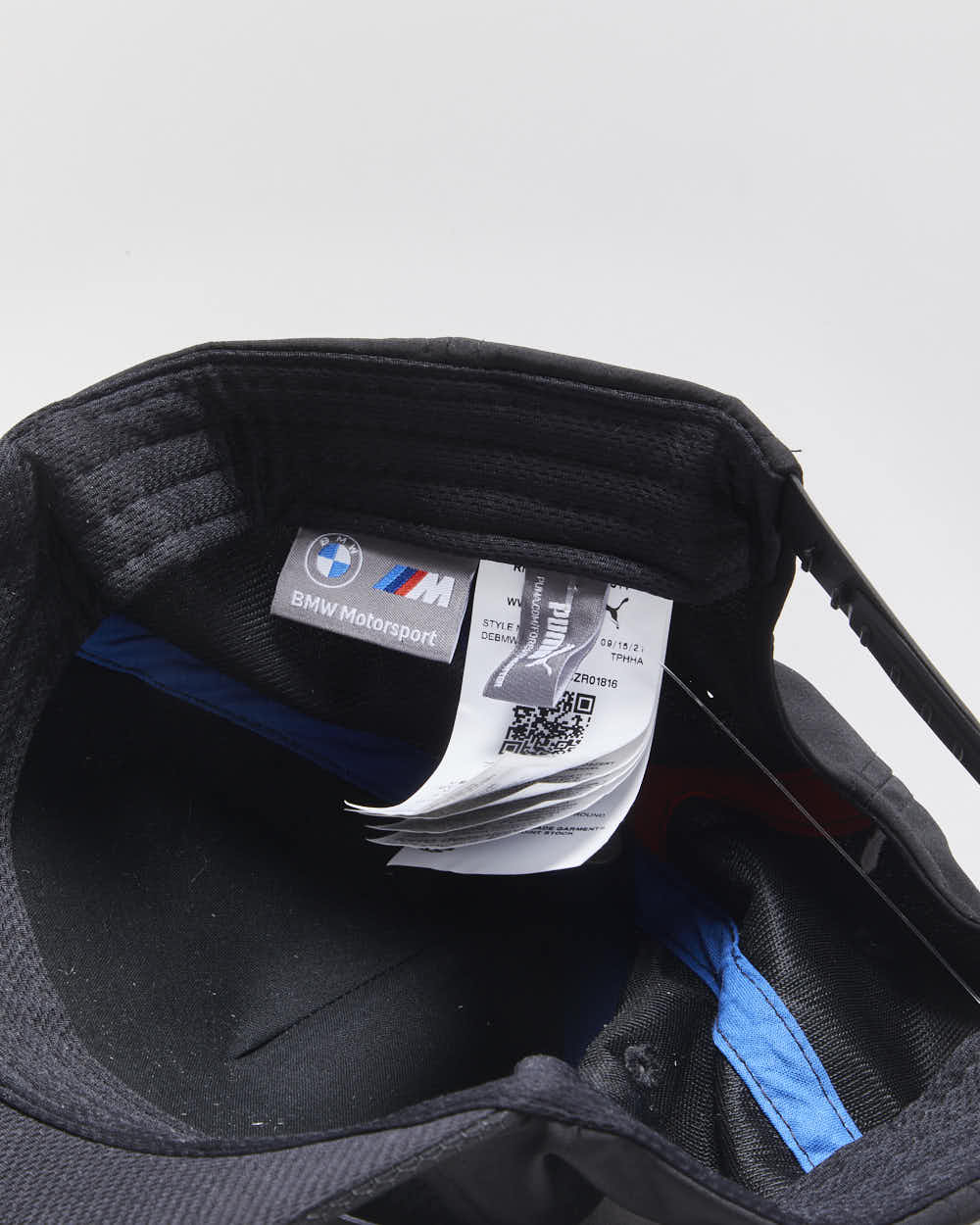 Puma x BMW Motorsport Carbon Peak Snapback Baseball Cap - OS
