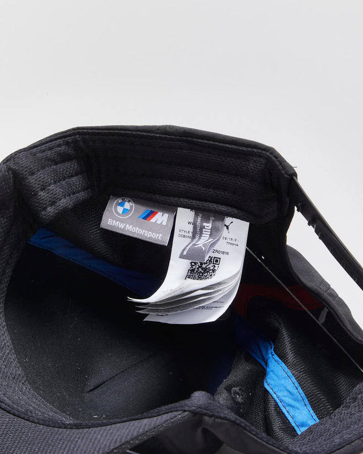 Puma x BMW Motorsport Carbon Peak Snapback Baseball Cap - OS