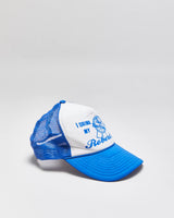 Vintage 1990s Robert's Bar Blue Ribbon Beer Nissin Trucker Hat - OS