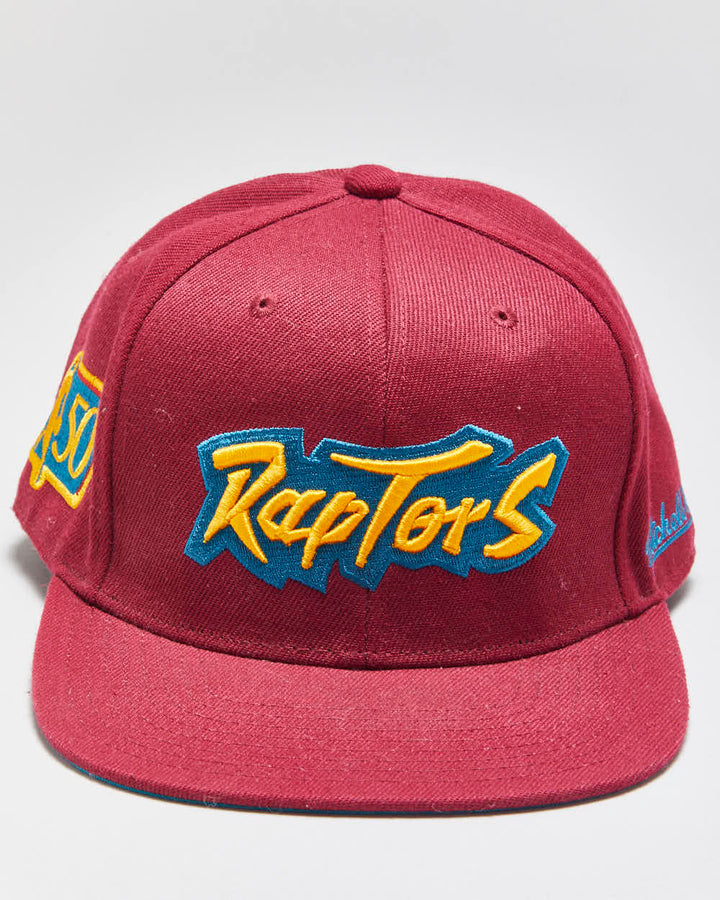 Mitchell & Ness x Hardwood Classics Toronto Raptors 50th Anniversary Fitted Cap - 7 1/2