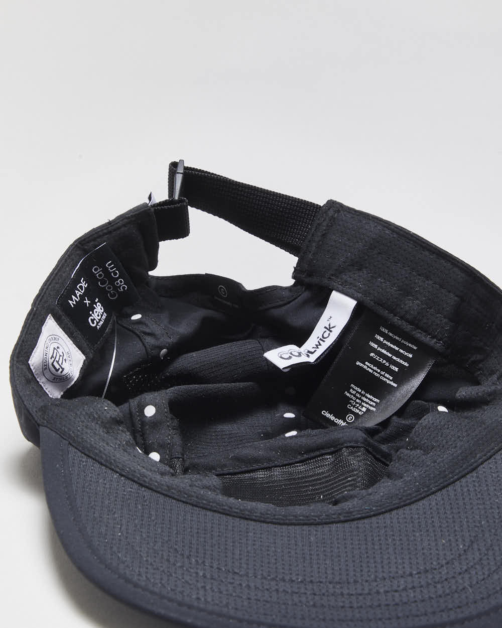 Reigning Champ x Made x Ciele Athletics Coolwick Adjustable 5-Panel Running Go Cap - 7 1/8