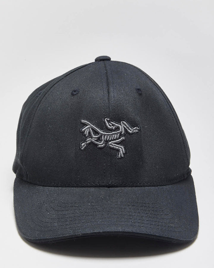 Vintage Arc'teryx Embroidered Bird Head Flex Fit Canvas Baseball Cap - OS