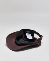 Vintage Carhartt Maroon Canvas Embroidered Script Baseball Cap - OS