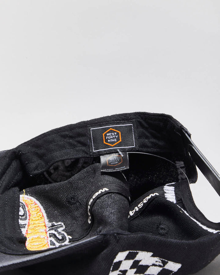 Vintage West Forty Nine x Hot Wheels Canvas Snapback Baseball Cap - OS