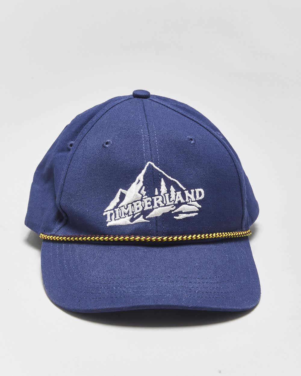 Vintage Timberland Embroidered Canvas Snapback Baseball Cap - OS