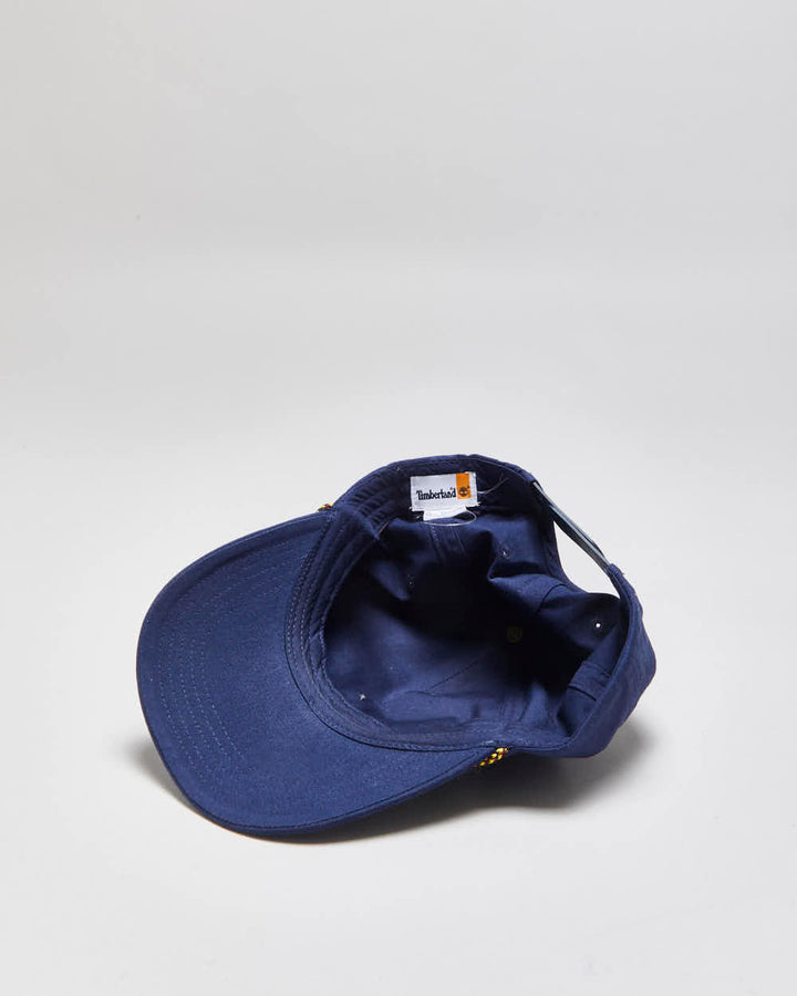 Vintage Timberland Embroidered Canvas Snapback Baseball Cap - OS